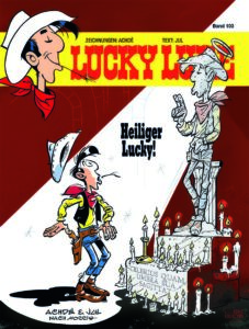 Cover Lucky Luke-Album Nummer 103 - Heiliger Lucky 