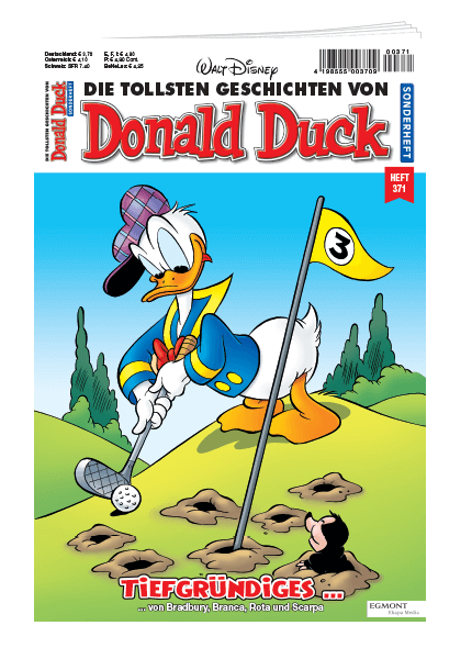 Das Cover vom Sonderheft Donald Duck erschienen bei Egmont Publishing