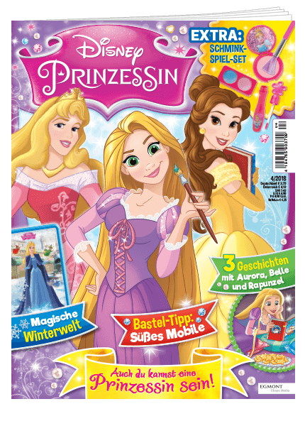 Das Cover vom Magazin Prinzessin erschienen bei Egmont Publishing