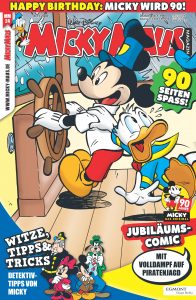 Cover des Micky Maus Magazins Nr. 24 zu 90 Jahre Micky Maus