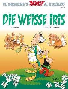 Cover des 40. Asterix-Abenteuers "Die Weiße Iris"