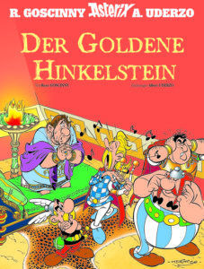 Cover des illustrierten Albums Asterix Der Goldene Hinkelstein