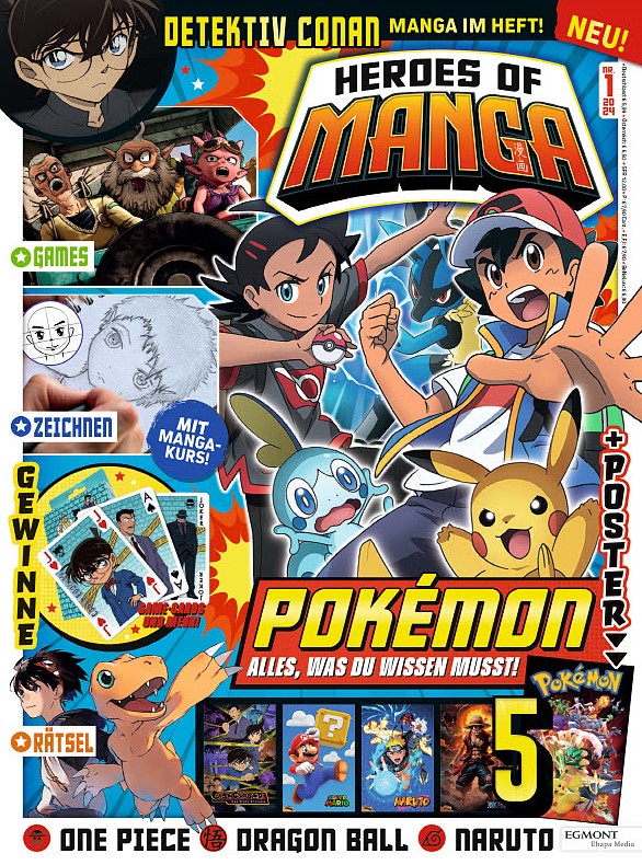 Egmont Ehapa Media bringt „Heroes of Manga“ ins Presseregal Story