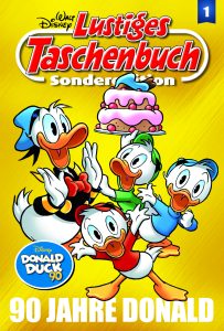 Cover der Sonderedition LTB 90 Jahre Donald