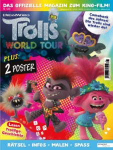 Cover des Trolls World Tour Kindermagazins